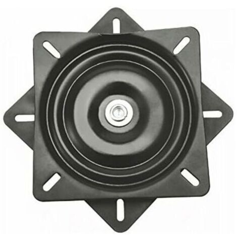 Reemplazo de placa giratoria para taburete de bar de alta resistencia de 6,25 pulgadas, mecanismo giratorio cuadrado para sillas de terraza o muebles - Asiento de barco giratorio con rodamientos de bo