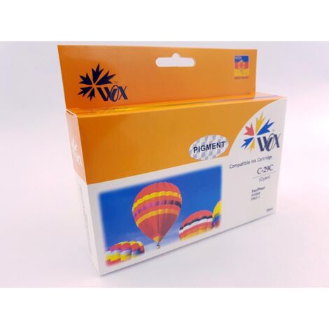 Reemplazo de tinta Wox Cyan CANON PGI 29C para PGI-29C
