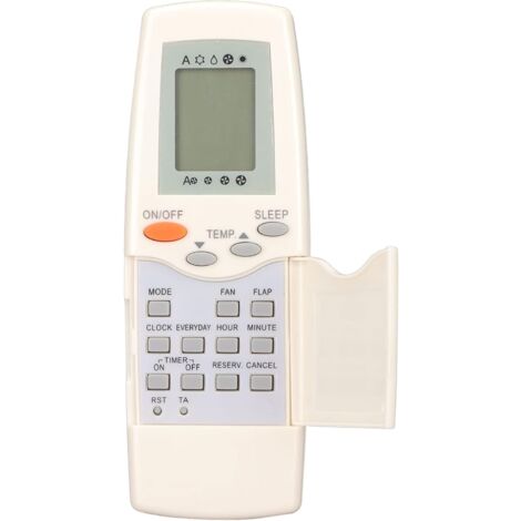 OTROS Reemplazo del Control Remoto del Aire Acondicionado para Carrier RFL‑0601 KFL‑0301E KF(R)-0199G