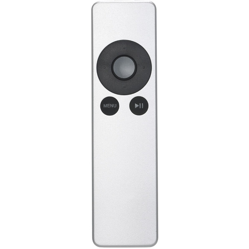 

Reemplazo del control remoto para Apple TV Control remoto universal Compatible con Apple TV 1 2 3 MC377LL / A MD199LL / A MacBook, Plata