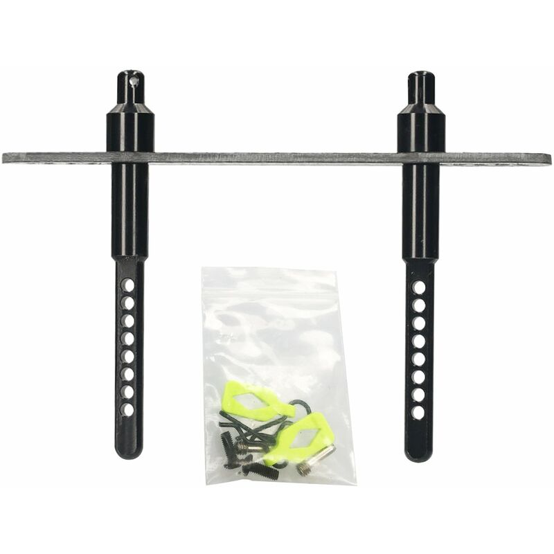 

Happyshopping - Reemplazo del metal de la columna de la carcasa del automovil para el automovil RC Axial scx10 90046 90047,Negro, 77 mm