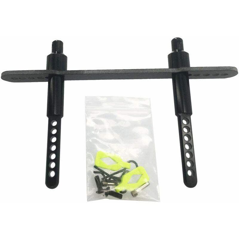

Happyshopping - Reemplazo del metal de la columna de la carcasa del automovil para el automovil RC Axial scx10 90046 90047,Negro, 67 mm