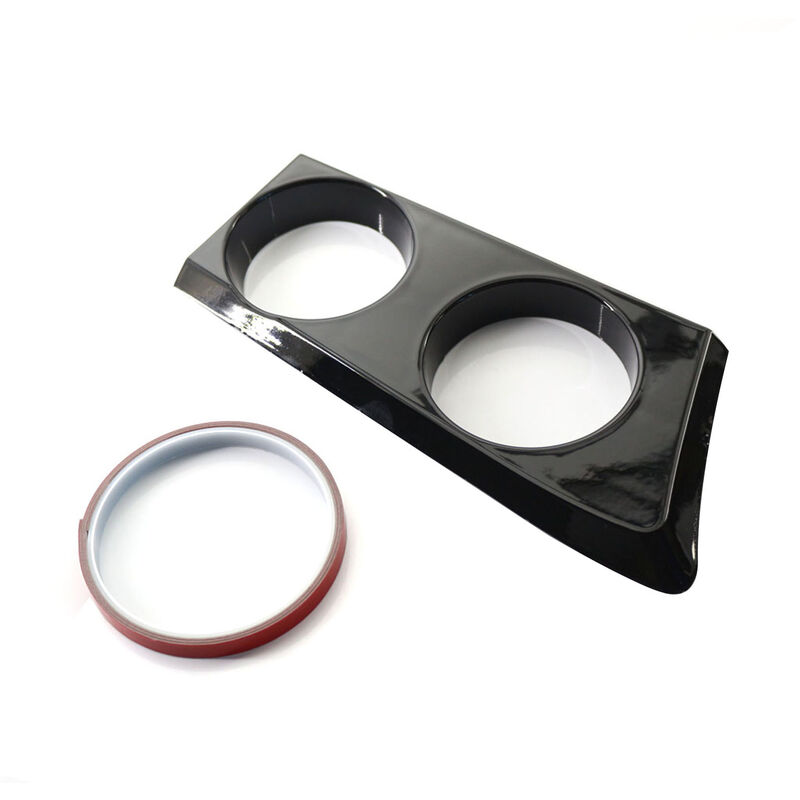 

Asupermall - Reemplazo del portavasos de la consola central delantera para BMW E87 E81 E82 E88,Negro brillante