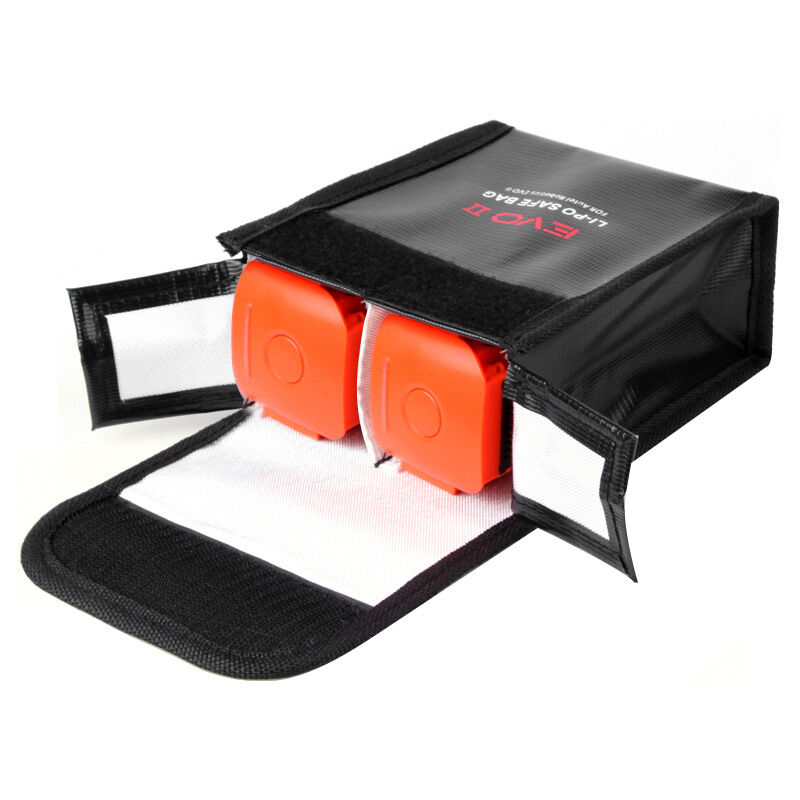 

Reemplazo para Autel EVO II Drone Bateria portatil LiPo Bolsa de almacenamiento de seguridad Resistente al calor Almacenamiento resistente al fuego