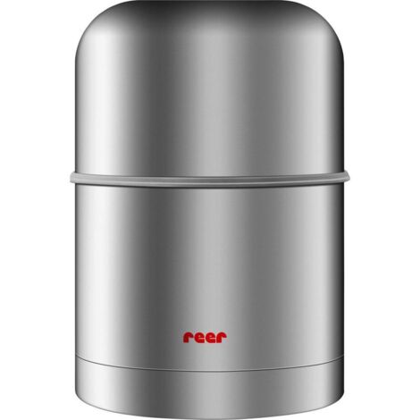 Reer 90430 - scaldavivande in acciaio inox per alimenti con tazza, 350ml