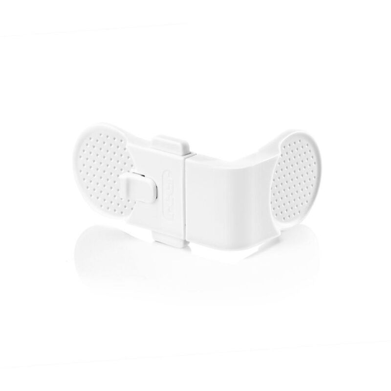 Reer - Schrank- und Schubladensicherung extern weiß, 1 Stück Kindersicherheit