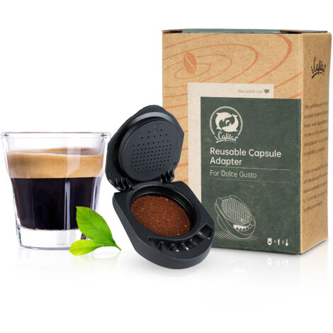Refillable Coffee Capsule for Dolce Gusto, Reusable Capsule, Daily Adapter, Conversion, Compatible with Genio, Coffee Machine Accessories