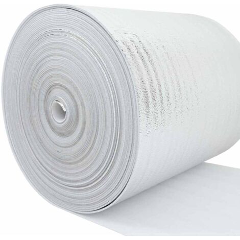 Réflecteur de chaleur pour radiateur Argent 1 x 15 m Aluminium CFW44383