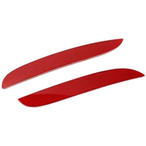 Réflecteur de pare-chocs arrière avec feu antibrouillard pour BMW X1 E84 (2013-2015) - Rouge