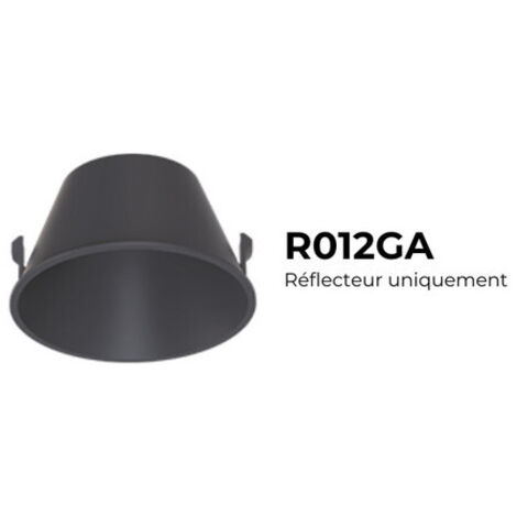 Réflecteur Hydra Gris anthracite SOLUM R012GA