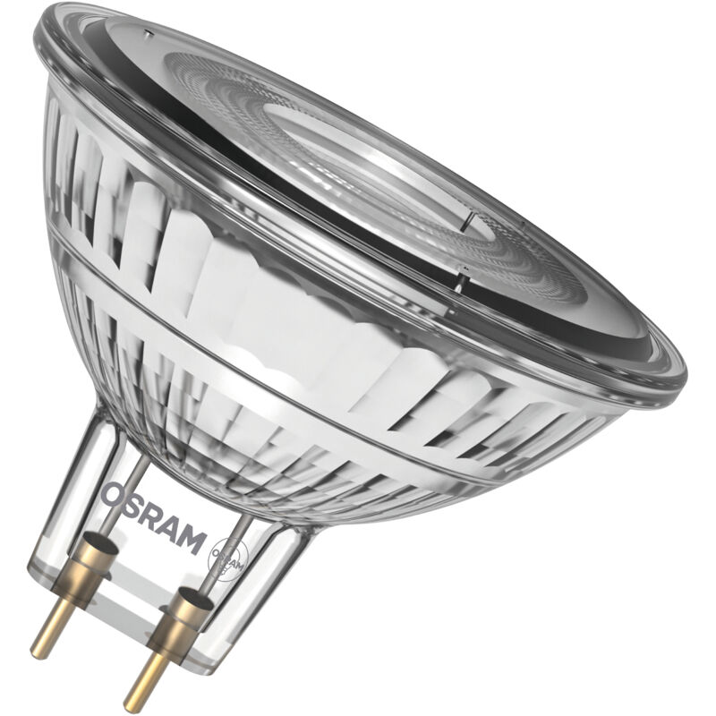 Osram - Réflecteur led Superstar MR16 35 à intensité variable, blanc neutre 4 000 k, 3,4 w, GU5.3, 36°, 345 lm, 25 000 h, basse tension, pour