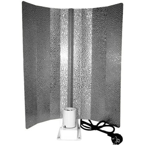 Réflecteur martelé renforcé pour Ampoule eco CFL douille E40