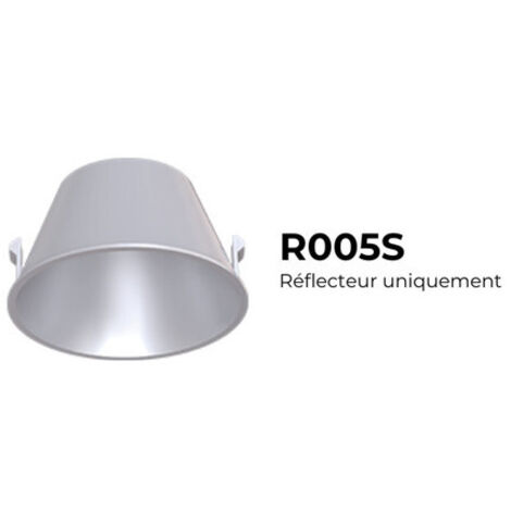 Réflecteur rond - Coloris Argent pour HYDRA - R005S - SOLUM
