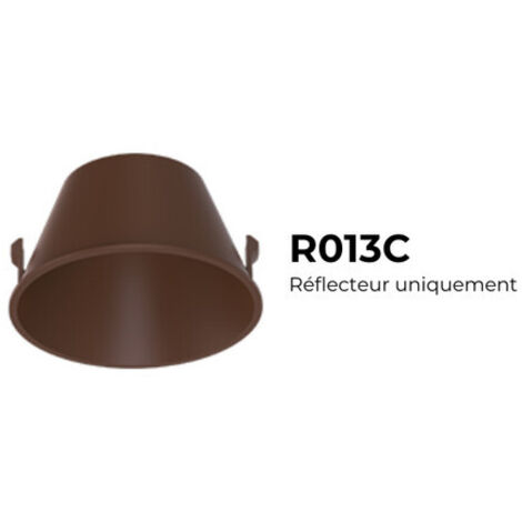 Réflecteur rond - Coloris Corten pour HYDRA - R013C - SOLUM