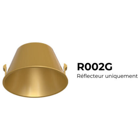 Réflecteur rond - Coloris Or pour HYDRA - R002G - SOLUM
