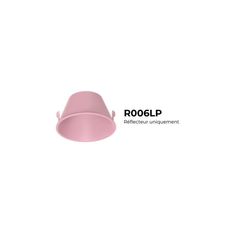 Solum - Réflecteur rond - Coloris Rose pour hydra - R006LP