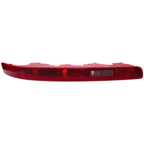 AUTRES Reflector de luz trasera para parachoques trasero, repuesto de lente roja izquierda para AUDI Q7 2009-2015 versión americana sin bombilla OEM 4L0 945 095 A sin cable rojo