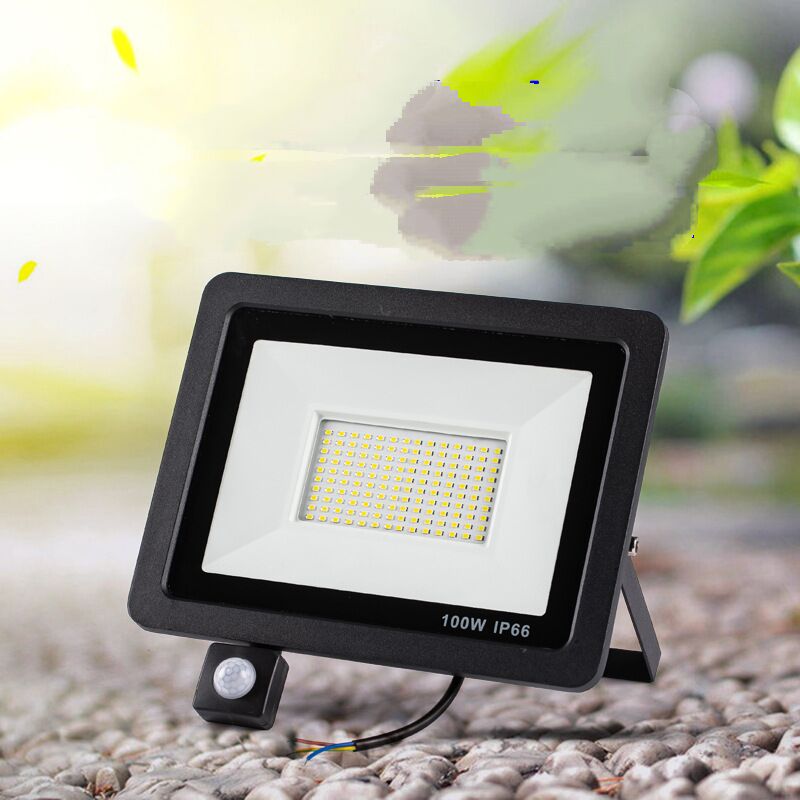 

Reflector LED 100W, Foco LED para exteriores 6500K Luces exteriores blancas frías, IP66 Impermeable, Patio, Lámpara de iluminación para garaje