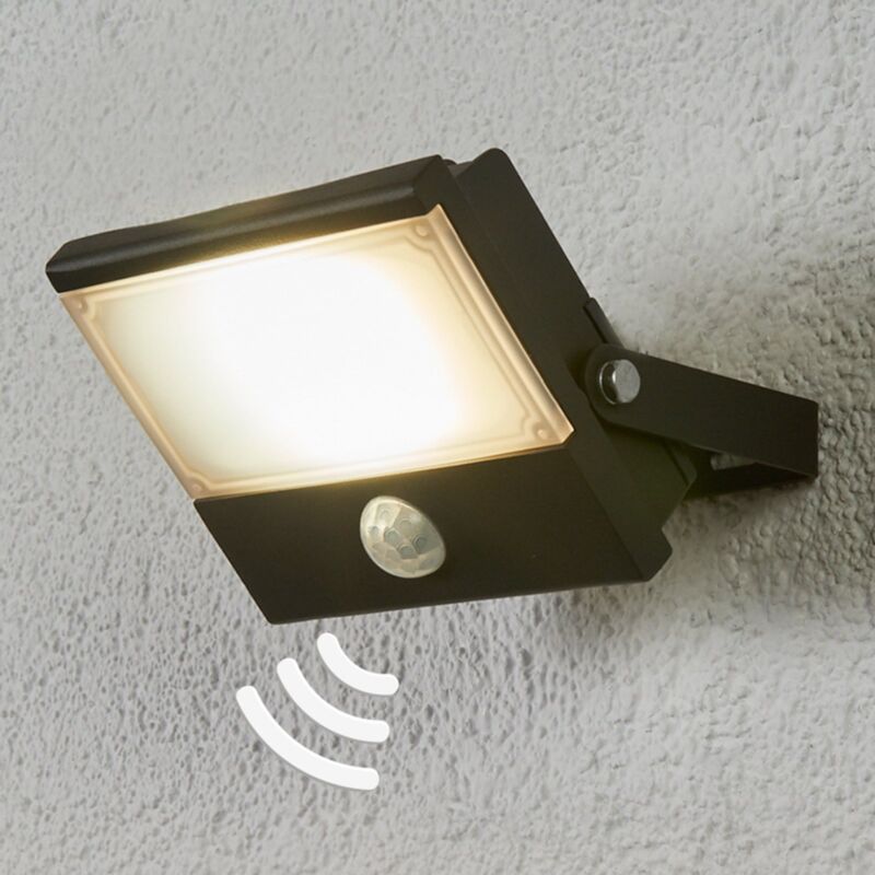 

Lindby - Reflector LED para ext. Auron funcional con sensor