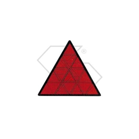 Reflector rectangular 135x155mm con dos tornillos M6 tractor agrícola A08515