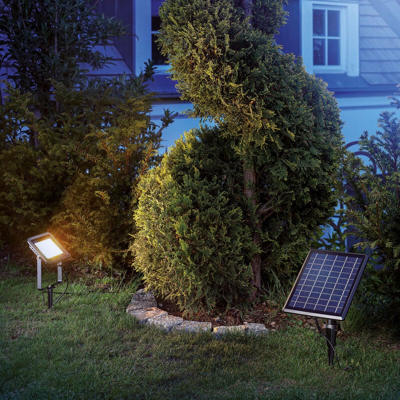 

Reflector solar con LED blanco cálido luz para decoración de jardín 102701 - Esotec
