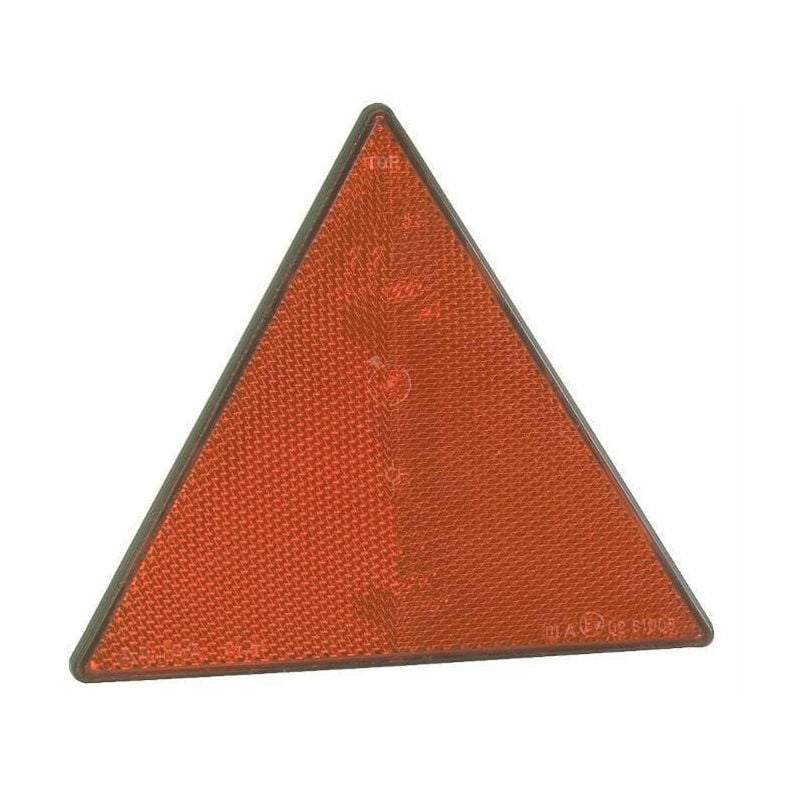 

Reflector triangular rojo con agujeros de montaje (Juego de 4 )
