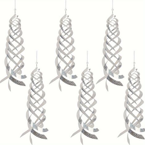 reflectores espirales brillantes para ahuyentar pájaros, repelente de aves colgante, apto para jardines, hogares y piscinas.