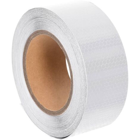 Reflektorband Weiß 5 cmx20 m PVC
