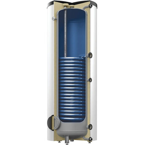 Reflex Storatherm Aqua Heat Pump AH 300/1 Wärmepumpenspeicher, Nenninhalt 279l, 51,5mm, 1 Wärmetauscher, Weiß