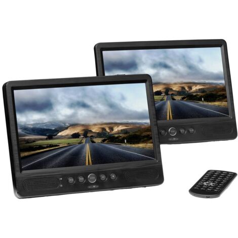 Reflexion DVD1052 Lecteur DVD pour appuie-tête avec 2 écrans Diagonale d'écran=25.7 cm (10.1 pouces) S777761