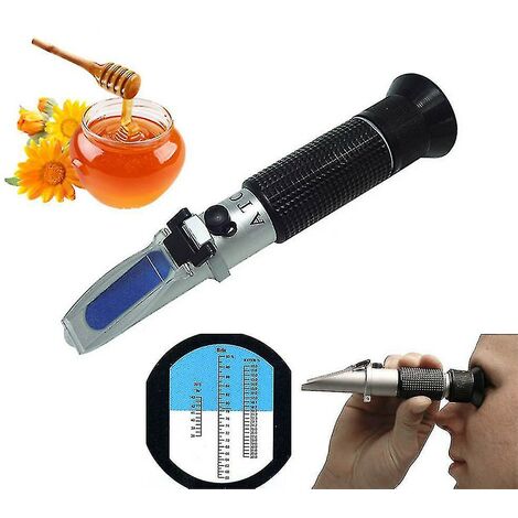 Refractometer Honey Beekeeper Water Sugar Content Brix 58-92% Water 10-33% Handheld Tool--