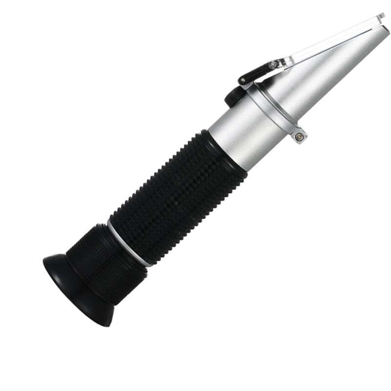 Réfractomètre à miel Testeur d'humidité portatif de réfractomètre de miel de mètre portatif de concentration de sucre Dolaso