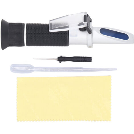 Réfractomètre à Sucre Brix HT113 - Jauge Manuelle Précise pour Brassiculture