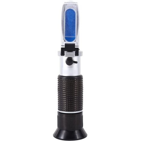 Réfractomètre antigel, outil de testeur de liquide de refroidissement Réfractomètre antigel de voiture Réfractomètre antigel ATC, pour voiture industrielle