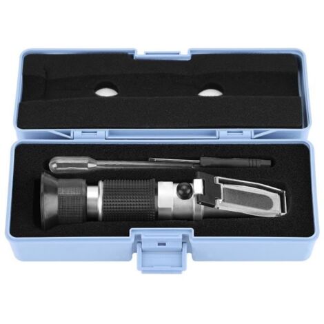 Réfractomètre au miel Refr Réfractomètre au miel portable avec atc Refr Réfractomètre 3 en 1 58-90% (teneur en sucre) Refr