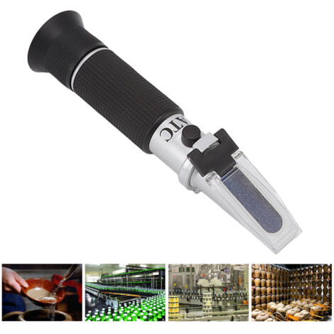 Réfractomètre de Poche pour Salinité 0-28% - Mesure Précise de la Concentration en Sel - Idéal pour l'Eau de Mer et les Solutions Salines-KZQ