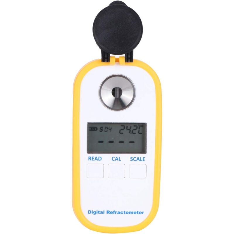 Réfractomètre numérique au Miel, Affichage numérique précis, détermination Facile et Rapide: taux de Sucre, degré Baumé, humidité