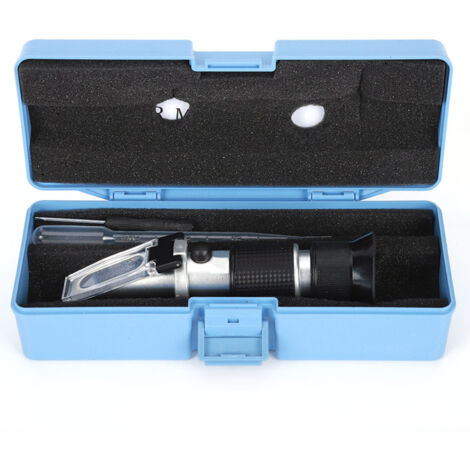 Réfractomètre Portable Haute Précision pour Vin Double Échelle 0-40% Brix