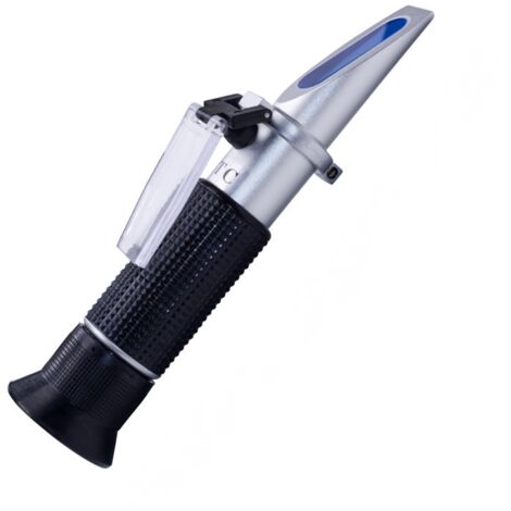Réfractomètre portable, instrument de mesure de la concentration en sel (0-28 %), réfractomètre à sel, salinomètre de densité