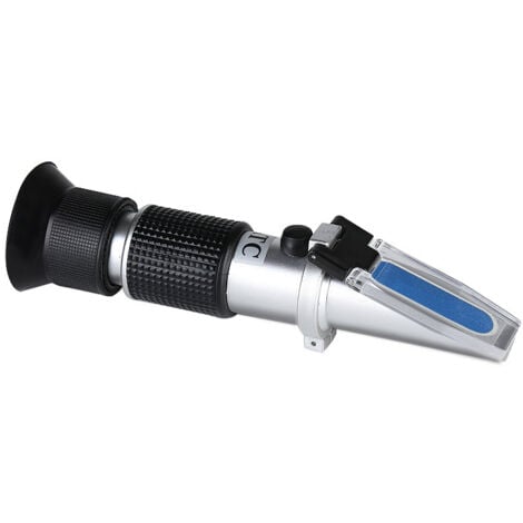 TONCHEAN Refractómetro 3 en 1 para miel, escala Brix Baume, comprobador de contenido de humedad del agua y la miel