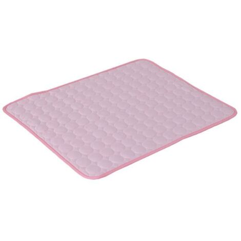 Refreshing Dog Mat, Summer Cooling Pad for Pets - Pink XL-100x70cm Pet Bed for Dogs and Cats