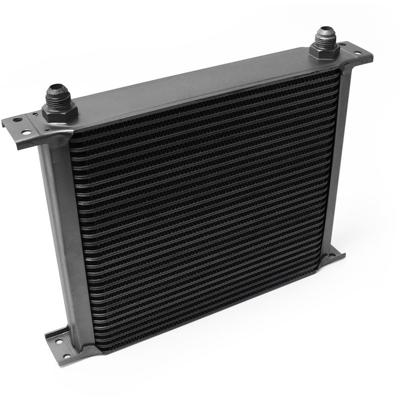 

Refrigerador de aceite externo negro 30 líneas Aluminio Enfriador Cooler Motores alto rendimiento