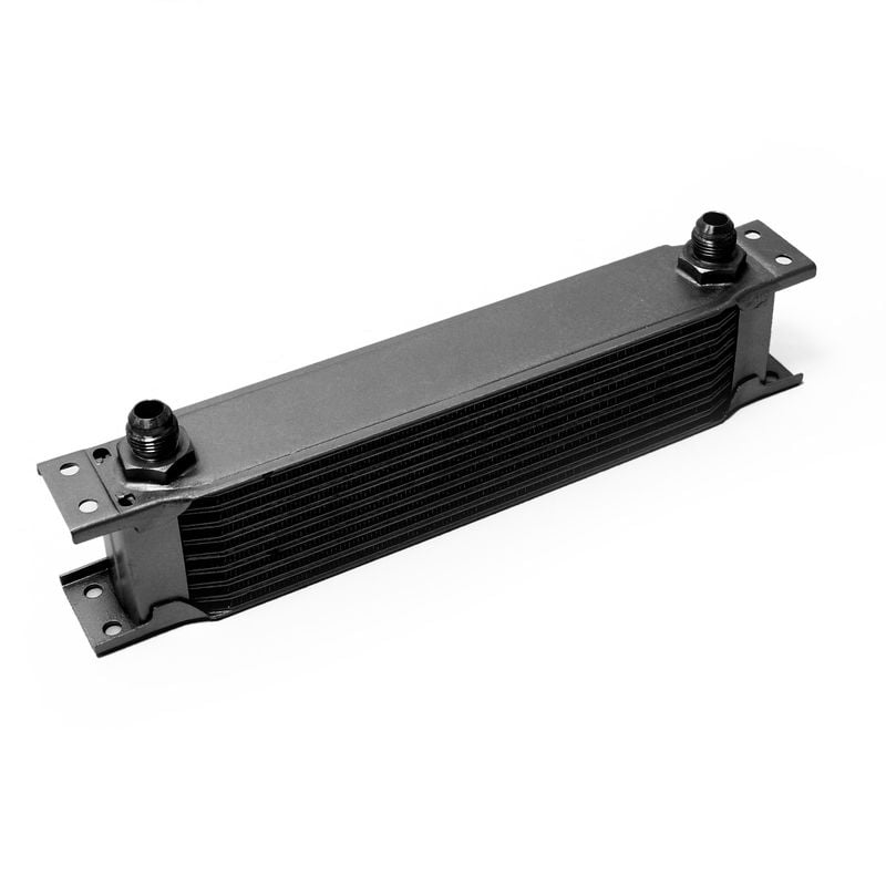

Refrigerador de aceite externo negro 9 líneas Aluminio Enfriador Cooler Motores alto rendimiento