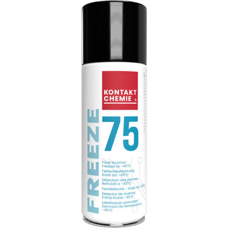Réfrigérant aérosol Kontakt Chemie FREEZE 75, 400 ml, -45°C ( Prix pour 1 )