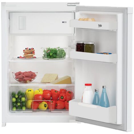 Réfrigérateur 1 porte intégrable à glissière 110l - Beko - B1753HCN - blanc