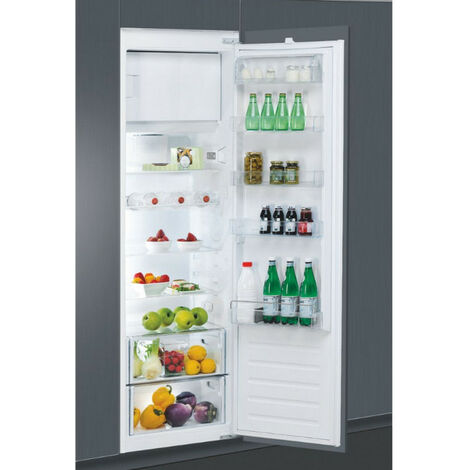 Réfrigérateur 1 porte intégrable à glissière 54cm 292l - Whirlpool - arg184701 - blanc