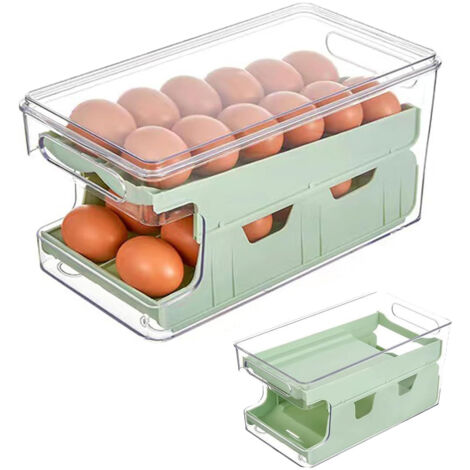 réfrigérateur à œufs, support à œufs de cuisine - réfrigérateur à œufs, support à œufs de cuisine