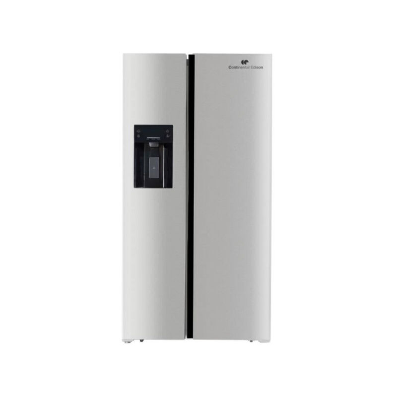 Refrigerateur Americain - Frigo 556L - Total No Frost - distributeur d'eau et de glaçons - Classe E -moteur inverter - inox
