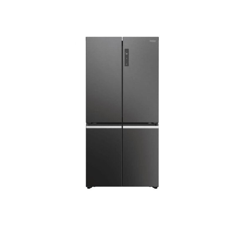 Refrigerateur Americain - Frigo multi-portes Haier Cube 90 Series 5 RTG785NHD - Classe e - 643 l - 190,5 x 90,8 x 74,8 cm - Inox foncé