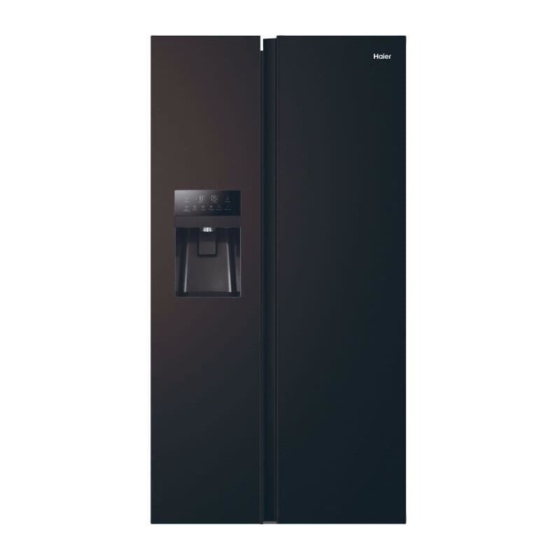 Réfrigérateur américain Haier sbs 90 Series 3 HSR3918EIPB - Classe e - 515 l - 180 x 90 x 65,9 cm - Noir